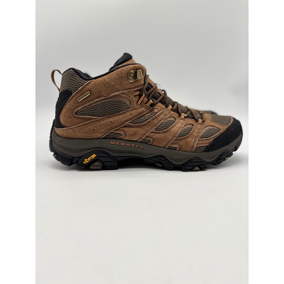 Merrell Moab 3 Mid WP Hiking Boots Mens 12  Brown New w/ Box Waterproof Vibram main image 8